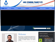 Tablet Screenshot of ms-consultancy-et.com